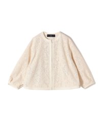 SHIPS WOMEN/SHIPS Primary Navy Label:〈手洗い可能〉レース ブルゾン/508163537