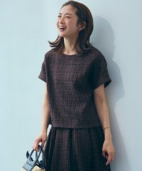 NIJYUSANKU（SMALL SIZE）/【洗える】Broche チェック レース ブラウス/508163584