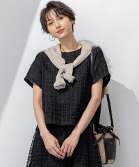NIJYUSANKU（LARGE SIZE）/【洗える】Broche チェック レース ブラウス/508163586