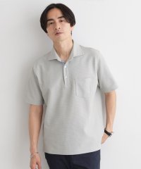 TAKEO KIKUCHI/【抗菌防臭／5サイズ展開】ハニカムメランジ ポロシャツ/506092195