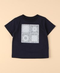 COMME CA ISM KIDS/バンダナプリント Tシャツ(ベビーサイズ)/508125304
