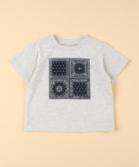 COMME CA ISM KIDS/バンダナプリント Tシャツ(ベビーサイズ)/508125304