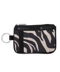 LeSportsac/KEY CARD HOLDERラフィアゼブラ/508140916