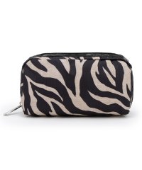 LeSportsac/RECTANGULAR COSMETICラフィアゼブラ/508140918