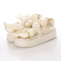 Launa lea/ラウナレア Launa lea 【25SS】 ダブルリボン厚底サンダル(S152)/508154351
