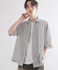 tk.TAKEO KIKUCHI/片染めレースシャツ/508163681
