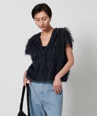 UNITED ARROWS/ヘアリー カットジャガード ベスト/508163704