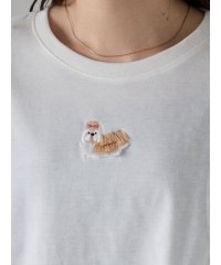 ehka sopo/わんこ刺繍Tシャツ/508163875