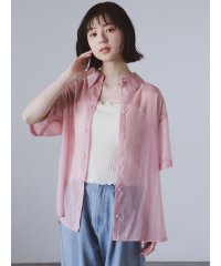 ehka sopo/2WAY袖シアーシャツ/508163876
