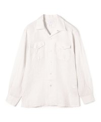 TOMORROWLAND MENS/アイリッシュリネン ダブルポケット ロングスリーブシャツ/508163884