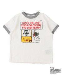DENIM DUNGAREE/デニムダンガリー DENIM DUNGAREE SNOOPY STUPID Tee/508164125