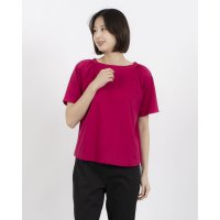 mideu/ミ・デゥー mi・deu・・・ シルケット綿オフカラープルオーバー/508164424