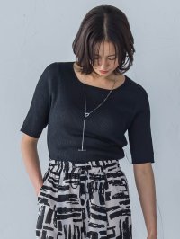LAUTREAMONT/ロートレアモン LAUTREAMONT ペーパーヤーンリブニット≪手洗い可能≫/508164626