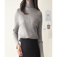 Amulet/アミュレット Amulet ハーフハイネックリブニット レディース トップス 無地 長袖 秋服 冬服 10代 20代 30代 韓国ファッション 韓国 オフィスカ/505077565