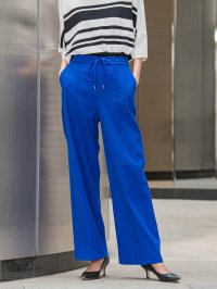 la.f…(Lsize)/ラ エフ エルサイズ la.f…(Lsize) 【WEB限定/大きいサイズ】シェルタリングワイドパンツ≪洗濯機で洗える≫/508012244