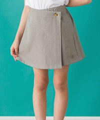 BeBe Petits Pois Vert/【店舗限定】ラップスカート風キュロットパンツ(95~150cm)<br>/508144848