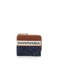 SAMANTHAVEGA/ロゴテープジャガード調折財布/508161804