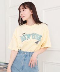 PINK-latte/さがら刺繍ビッグTシャツ/508163664