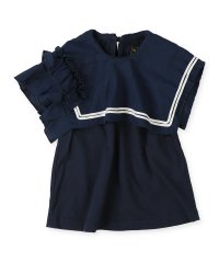 ゴートゥーハリウッド/ゴートゥーハリウッド GO TO HOLLYWOOD Asymmetry Sailor Collar Sleeveless Tee/508164127