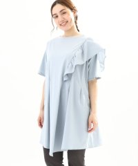 eur3/【大きいサイズ】アシメラッフルチュニック/508164842