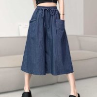 ica/アイカ ica ガウチョパンツ ワイドパンツ キュロットパンツ スカーチョ スカンツ キュロット スカート パンツ 七分丈 ゆったり Aライン ハイウエスト ナ/508165392