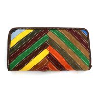 ESTACION/エスタシオン Estacion Estacion～エスタシオン～・ステッチモチーフ本革長財布【1035】/508165405