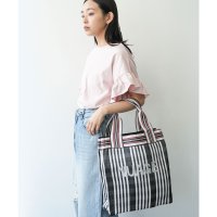 mili an deni/ミリアンデニ mili an deni スクウェア刺繍ロゴビニールトート/508166337