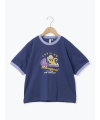 Samansa Mos2 Lagom/【吸水速乾】リスプリントリンガーTシャツ/508166559