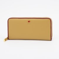 Gaspard et Lisa/リサトガスパール Gaspard et Lisa 財布 レディース 長財布 ラウンドファスナー 人気 キャラクター リサガス リンゴ柄 林檎/508170854
