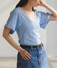 NOBLE/BY MALENE BIRGER/バイマレーネビルガー リブUネックTEE/508170937