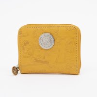 PEANUTS/ピーナッツ PEANUTS 財布 レディース 小銭入れ ラウンドファスナー 人気 キャラクター SNOOPY メダル 総柄/508171011