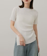 SENSE OF PLACE by URBAN RESEARCH/アシメネックセーター(半袖)/508171504