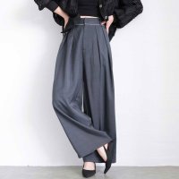 Sawa a la mode/サワアラモード Sawa a la mode ツータックスラックスハイウエストパンツ/508172395