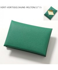 HERMES/エルメス Hermes HERMES カードケース CALVI VERSO バイカラーレザー/505916491