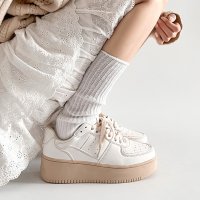 Shoes in Closet/シューズインクローゼット Shoes in Closet －シュークロ－ 軽量厚底 ベーシックレースアップ スニーカー 1483/507040077