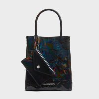 CHARLES & KEITH/Matina マチナ イーロンゲイティドトートバッグ/507096512