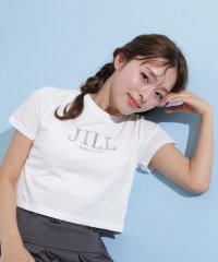 JILL by JILL STUART/ショート丈刺繍ロゴTシャツオーガニックコットン/507772958