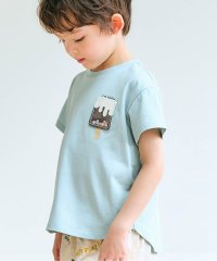 apres les cours/モチーフポケットTシャツ_UVカット_接触冷感_吸水速乾/507784509