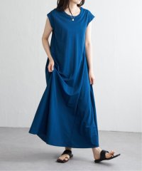 VENCE　EXCHANGE/【接触冷感】RNカノコ切り替えワンピース/507829988