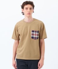 MACKINTOSH PHILOSOPHY/【WEB&一部店舗限定】バッキンガムベア ハイエアーカノコ チェックポケット半袖Tシャツ/507847970