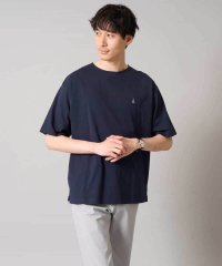 a.v.v (MEN)/【接触冷感】エッフェル塔刺繍ボートネックカットソー/508004944