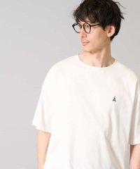 a.v.v (MEN)/【接触冷感】エッフェル塔刺繍ボートネックカットソー/508004944