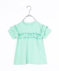 p.premier/イロチ買いしたい配色メロウフリルストレッチTシャツ/508013372