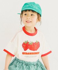 p.premier/フルーツだいすきグラフィックリンガーTシャツ/508013375