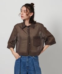 BEAUTY&YOUTH UNITED ARROWS/ポリエステル オーガンジー シャツ －ウォッシャブル－/508080788