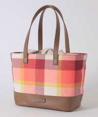 BLUE LABEL CRESTBRIDGE/クレストブリッジチェックコットンリネントート/508084950