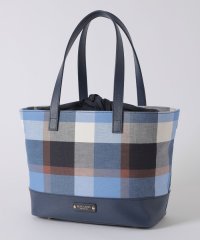 BLUE LABEL CRESTBRIDGE/クレストブリッジチェックコットンリネントート/508084950