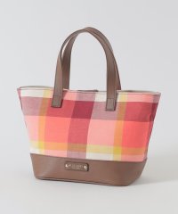 BLUE LABEL CRESTBRIDGE/クレストブリッジチェックコットンリネンミニトート/508084952