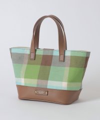 BLUE LABEL CRESTBRIDGE/クレストブリッジチェックコットンリネンミニトート/508084952