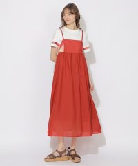 BLUE LABEL CRESTBRIDGE/【WEB限定】スパンボイルキャミソールドレス/508084965